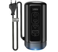 100W USB C Cargador teléfonos Portátil 4 en 1 Múltiple Cargador Rápido Negro, 4 Puertos de Alimentación USB PD3.0 & PPS Enchufe, Compatible con MacBook Pro/Air/Tableta/iPhone/Samsung/Xiaomi, etc