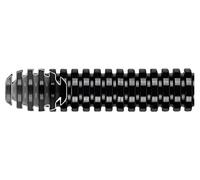 100X DX15020R tubo de protección PCW negro elástico FK ØInn: 14mm Ø: 20mm SIERTO