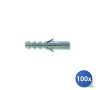 100x Fischer Tassello Nylon S E-100 4 Mm Gris
