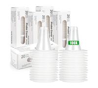 100x Fundas Desechables de Recambio | Protectores de lente del Termómetros de para Termómetros de Oído | Adaptables a Toda la Gama de Termómetros IRT | Paquete de 100 Unidades