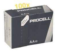 100x PROCELL (Antes DURACELL) MN1500 Caja De 100 AA LR06 Mignon