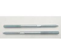 100x Tornillos Stock M 8 x 150 Mm, Torx Acero Galvanizado Zincado