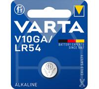 100x VARTA V10GA LR54 Alcalino 1er Ampolla 1,5V Alcalina-Manganeso