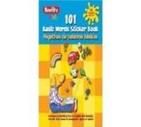 101 Basic Words Sticker Book (español-ingles)