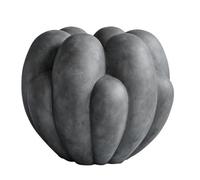 101 Copenhagen [BRK] [W0724] [W0724] Bloom Jarrón, Big - Dark Grey - Dark Grey - L55 x W52 x H44
