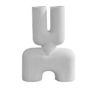 101 Copenhagen Jarrón Cobra Double Medio 34x47 cm Bubble White