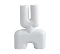 101 Copenhagen Jarrón Cobra Double medio 47x34 cm Bone white