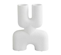 101 Copenhagen Jarrón Cobra Double Mini 22x28 cm Bubble White