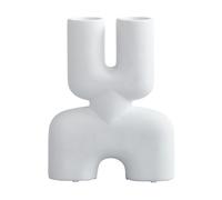 101 Copenhagen Jarrón Cobra Double mini 28x22 cm Bone white