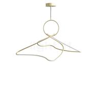 101 Copenhagen Lámpara de araña Kumo Chandelier Big Brass