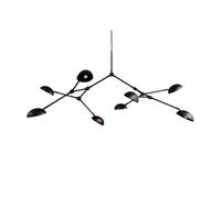 101 Copenhagen Lámpara de araña Drop Chandelier Burned black