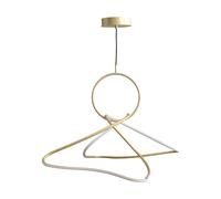 101 Copenhagen Lámpara de araña Kumo Chandelier Mini Brass