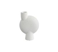101 Copenhagen W0724] [W0724] [BR] Jarrón Sphere Bubl, Medio - Bubble White Bubble White, H 26 cm x W 8 cm x L 18 cm