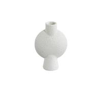 101 Copenhagen W0724] [W0724] [BR] Jarrón Sphere Bubl, Mini - Bubble White Bubble White, H 19 cm x W 6 cm x L 14 cm