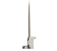 101 Copenhagen [W0724] [W0724] Brick Candle Holder, Tall - Calacatta - Calacatta, L12,5 x W5 x H10,5 -