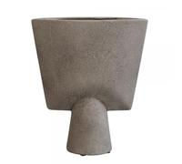 101 Copenhagen [W0724] W0724] Sphere Triangle - Jarrón (22 x 7,5 x 20 cm), color gris