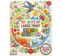 101 Days of Large Print Word Search: A Year of Seasonal Puzzles for Adults and Seniors | More Than 3000 Words to Sharpen Your Mind and Relieve Stress (Spring, Summer, Autumn, Winter)