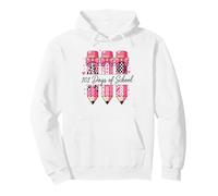 101 Days of School Lindos Lápices Rosa Maestra Niña Sudadera con Capucha