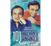 101 Kalyan Ji Anand Ji Hits (Melodies of Bollywood's Composer Brothers) Hindi Songs DVD
