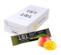 101 Other Level Barritas Energéticas Gummy Pack 30 Barritas de 40 gr - Sabor Mango - Gominolas Deportivas de Carbohidratos para Ciclismo, Running y Trail - Energía Rápida y Fácil Digestión
