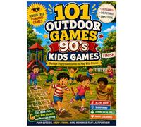 101 Outdoor Games 90’s Kids Games | Screen Free Fun and Games: Vintage Playground Games to Play With Friends.