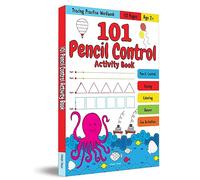 101 Pencil Control Activity Book for Kids Tracing Practise Book Age 2+