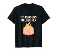 101 Razones para amar a su Novia Novia Novedad Humor Camiseta