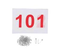 (101 to 200)100 Pieces Running Bibs Numbered Race Bibs 100 Numbers Athlete Race Numbers 001 To 100