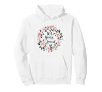 101 Years Loved Men Women 101 Years Old Cool 101st Birthday Sudadera con Capucha