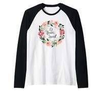 101 Years Loved Women Men 101 Years Old 101th Birthday Camiseta Manga Raglan