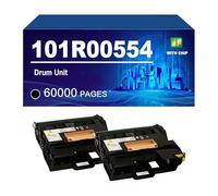 101R00554 Unidad De Tambor Compatible para Xerox VersaLink B400 B405 Impresoras, con Un Rendimiento De hasta 60000 Páginas.,Black-2 Pack