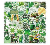102 Pegatinas Verdes del Día de San Patricio - Lote Decorativo para Diario, Escritorio y Manualidades DIY