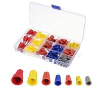 102 unids conector de cable eléctrico Tapón de tornillo Terminales Twist Tuerca Eléctrica Spring Cap surtido Kit Set P1 ~ P6