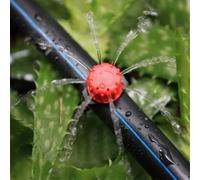 10200 piezas de goteros de riego para sistemas de riego de plantas con estabilidad de fluctuación de presión y limpieza automática (100 piezas)