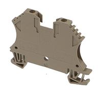 102000 | 1020000000 | WDU 2.5 | WEIDMULLER WDU 2.5, 2.5MM SQ, STANDARD FEED THROUGH TERMINAL BEIGE, SCREW TYPE