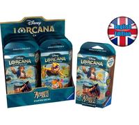 102515 LORCANA AZURITE SEA Starter Deck Display (8 Decks) English