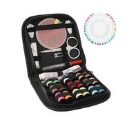 104 Pcs Premium Sewing Kit, Portable Needle and Thread Kit for Beginners, Travelers and Adults, DIY