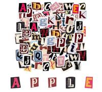 104 Piezas Calcomanías de Letras Vintage, Autoadhesivas, Impermeables, Pegatinas Aesthetic Vintage, Vinilo Impermeable