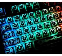104 teclas ROG retroiluminadas para teclados mecánicos Corsair K70 LUX, K95, K65, K63, K68, K70 MK.2, K95 Platinum, Strafe RGB Corsair (negro n.º 1)