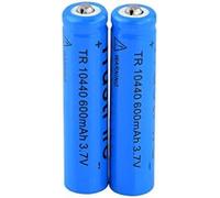 10440 Baterías De Litio Recargables. Baterías Li Ion De 3.7 V 600 Mah para Control De Linterna.2 Piezas