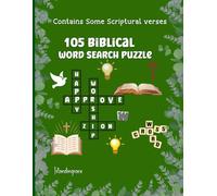 105 Biblical Word Search Puzzle