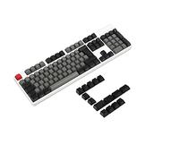 105 teclas laterales impresas YMDK grueso PBT Keycap AZERTY juego de teclas francés diseño ISO OEM Perfil MX Switches Teclado mecánico (Dolch)