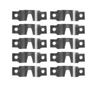 1050 ganchos horizontales de plata para marcos de fotos para colgar fotos, pinturas, espejos con capacidad de peso de 15 kg (50 piezas)