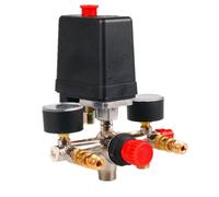 (1051)90-120 psi Manómetros de control de presión para regulador de colector de compresor de aire, interruptor