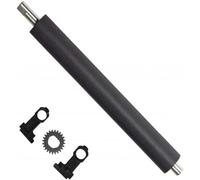 105934-034 Rodillo de platina con rodamientos y engranaje compatible con impresora térmica de etiquetas Zebra GK420D GX420D GK430D GX430D ZP450 ZP500 ZP505 ZP550