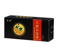 105g De Té De Hierbas Cinco Tesoros Con Ginseng Tea Original Perfumado De China Tea De Flores Orgánico Natural Alimento Verde Sin Aditivos Té Nutritivo De Flores Secas Para Riñón