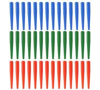 105uds Clavijas para Tablero de Cribbage, Diseño Cónico Clavijas para Cribbage con Agujero de 0,32cm Pasadores para Cribbage Accesorios Tradicionales para Juegos de Mesa (3 Colores)