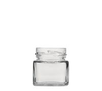 106 ml tarro cuadrado 'Ikarus', boca: Deep-Twist-Off (DTO 58)