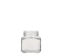 106 ml tarro cuadrado 'Milán', boca: Twist-Off (TO 48)