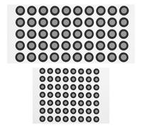 106 Unidades Pegatinas Marcadores Puntos Escaneo 3D